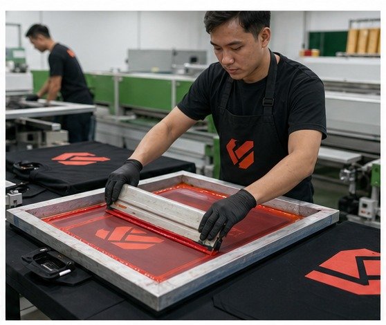 Silkscreen Printing for Event Shirts and Campaign Tees