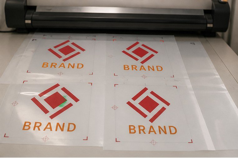 Film positive output for silkscreen printing