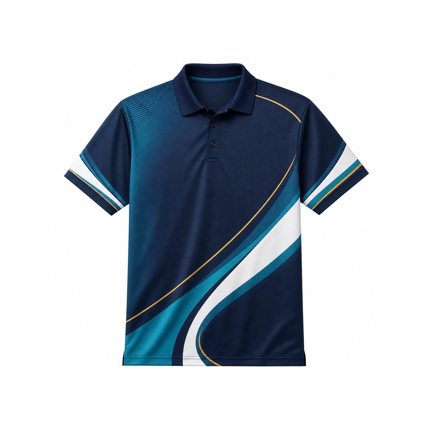 Polo Tee sublimation collar option