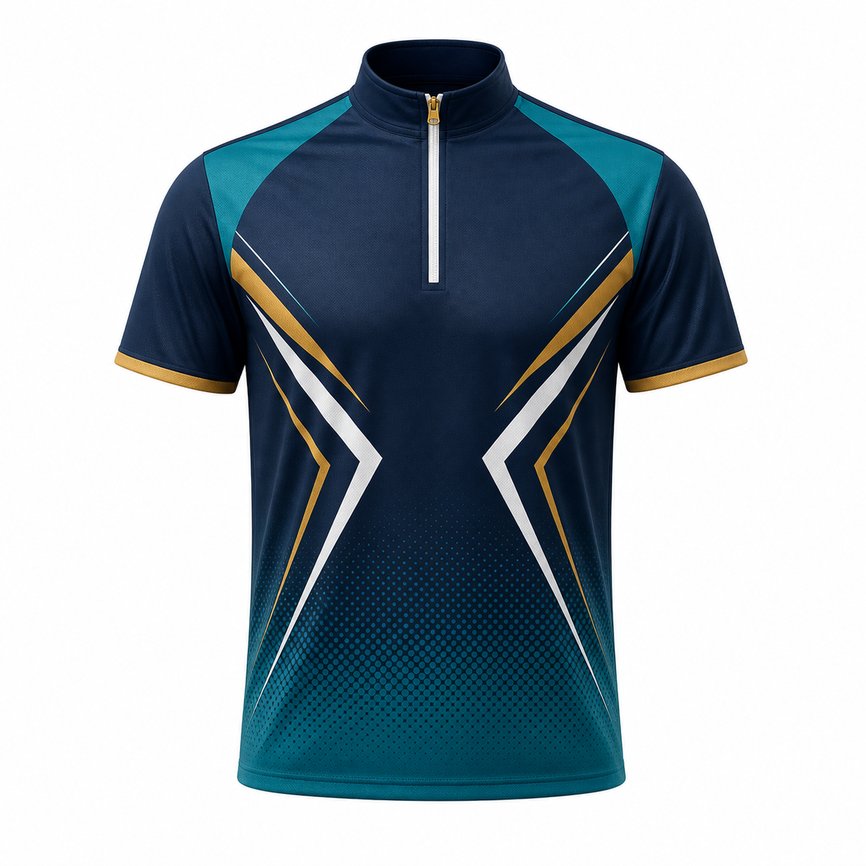 Mockneck Zip sublimation collar option