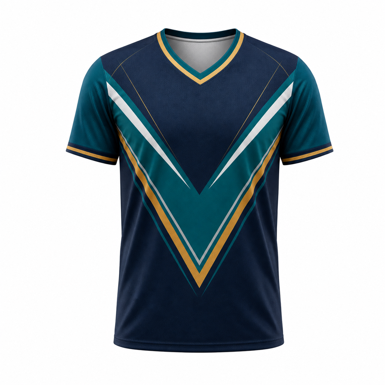 V-Neck sublimation collar option