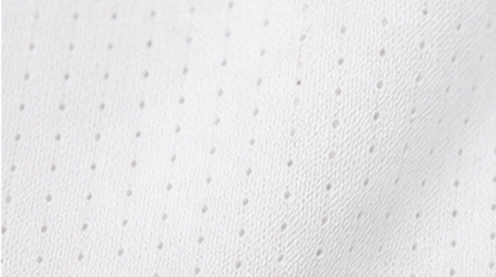 Microfiber Pindot white fabric texture