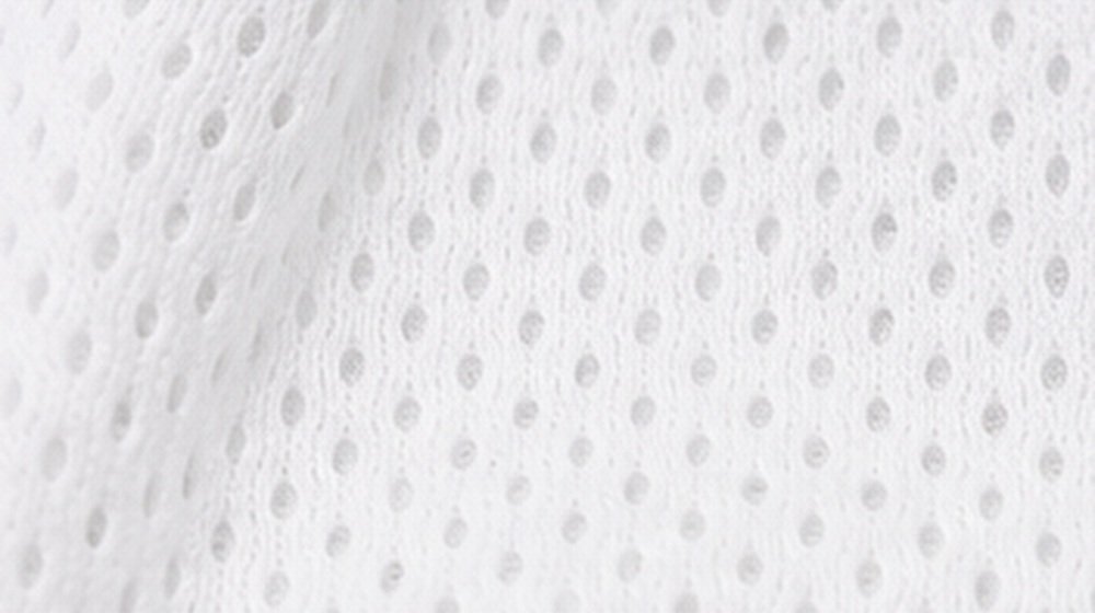 Microfiber Eyelet white fabric texture