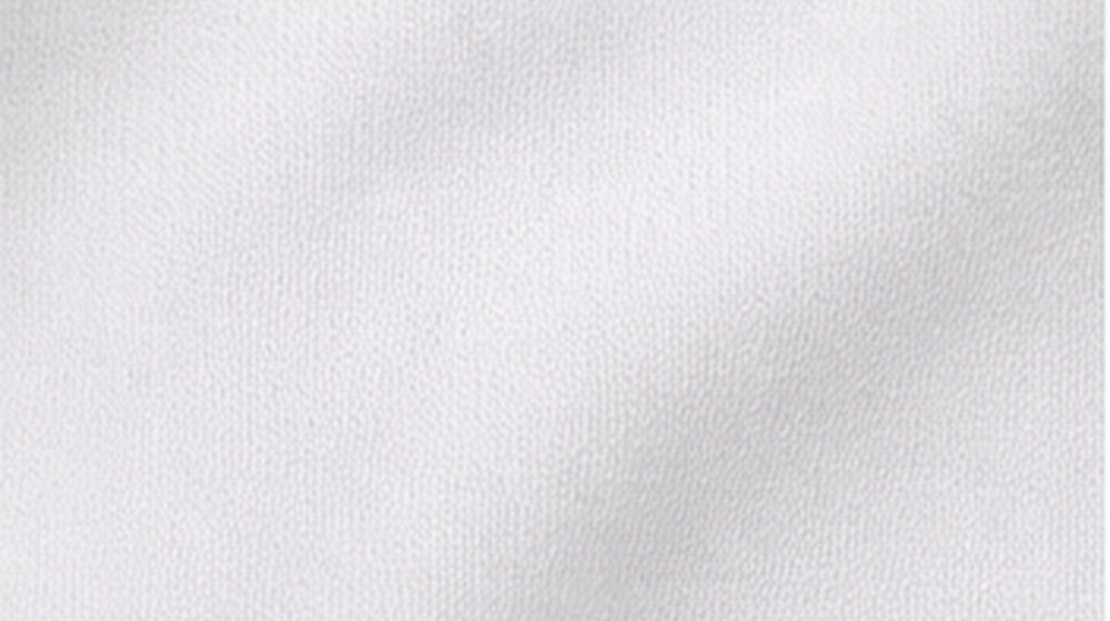 Microfiber Interlock white fabric texture
