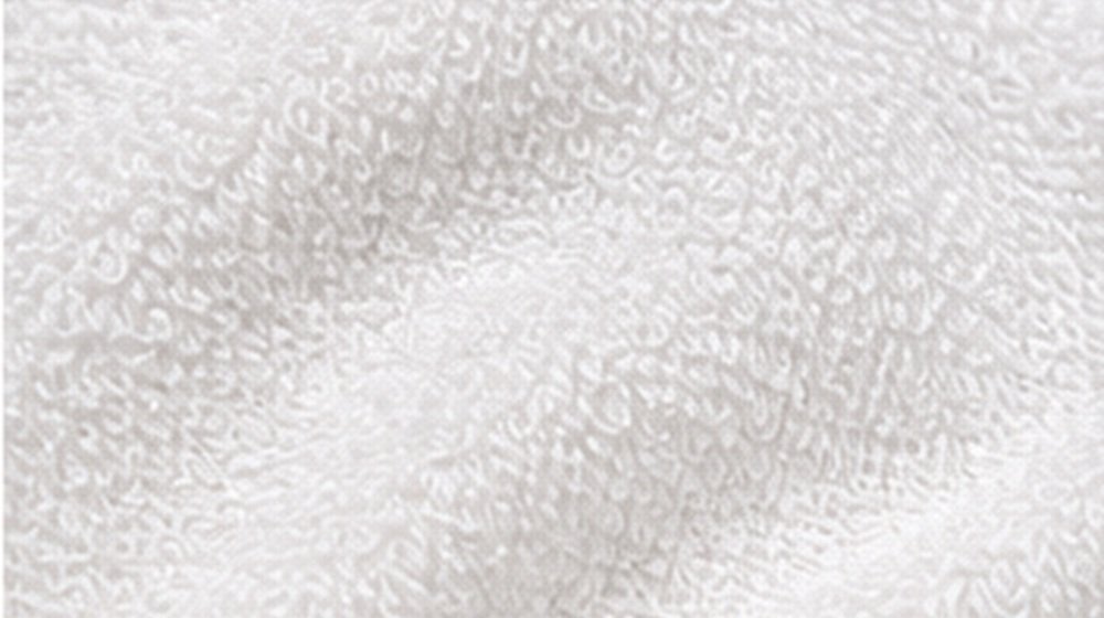 Microfiber Baby Terry white fabric texture