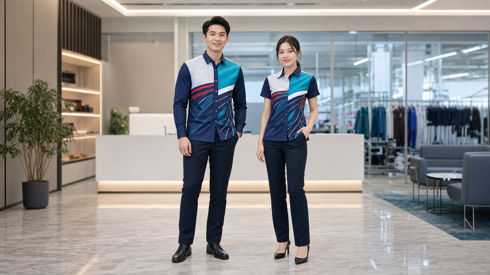 Sublimation uniform shirt models