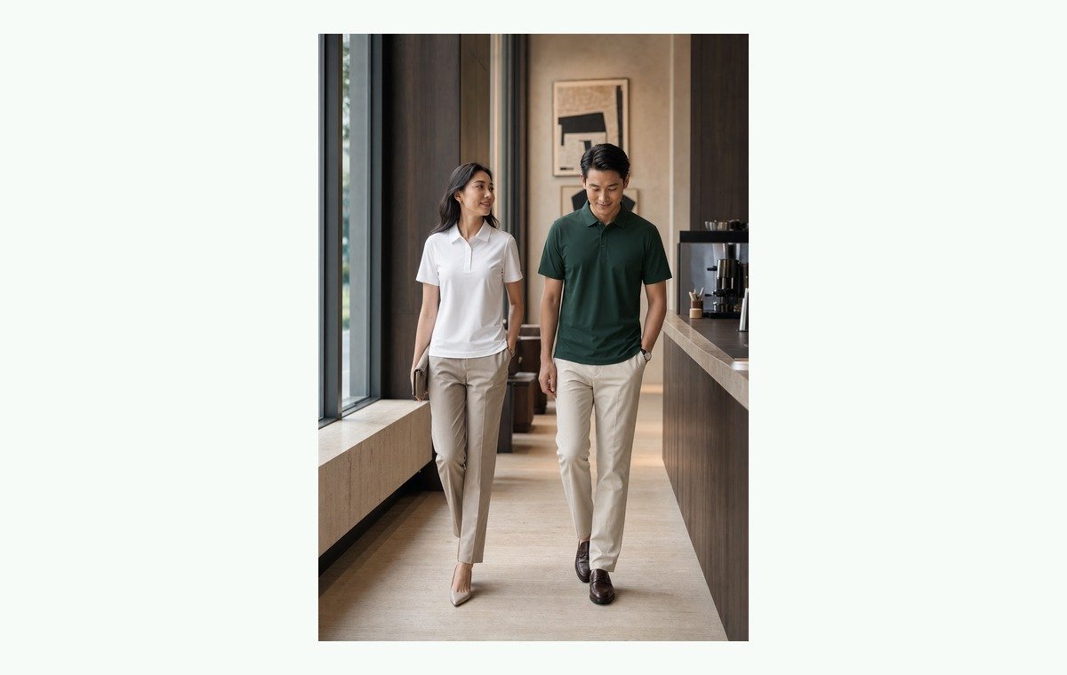 Hybrid Microfiber Polo