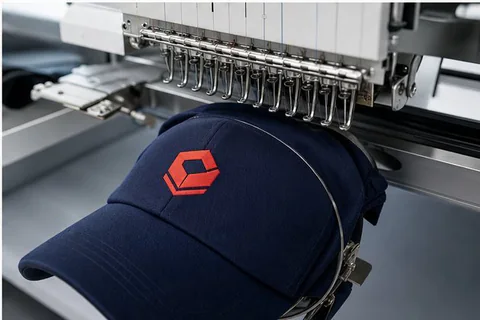 Custom logo embroidery service