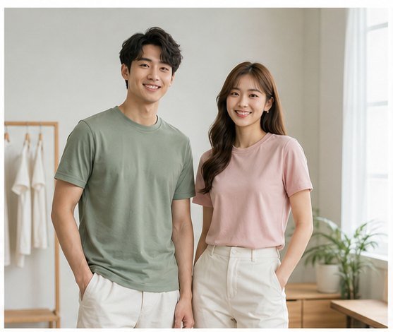 Custom cotton roundneck T-shirts for company events