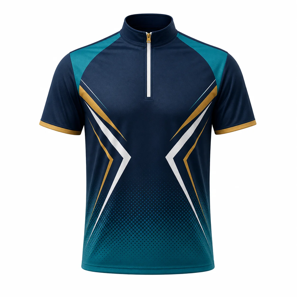 Mockneck Zip sublimation collar option
